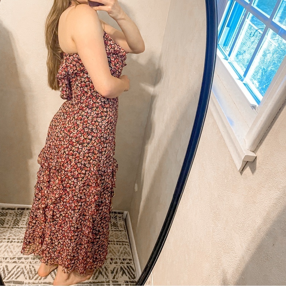 Likely Leanne Floral Chiffon Maxi Dress 4 - Picture 10 of 11